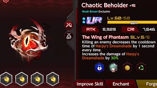 Action Taimanin - 5/5 +15 Noah Chaotic Void Limited Gear Showcase screenshot 5
