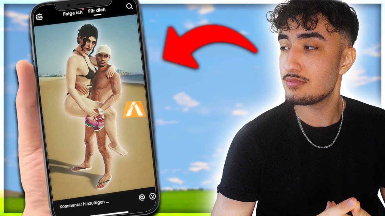 ICH WAR AUF EINEM TIK-TOK GTA RP SERVER...😶 ( Nicht nachmachen 💀)