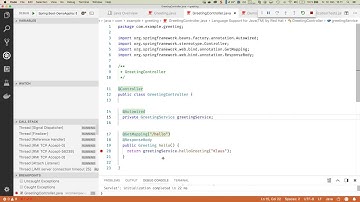Using Visual Studio Code for Java and Spring Boot development