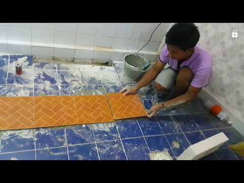 ปูกระเบื้องทับกระเบื้องเก่า ราคาเเละวิธีทำใน3นาที ไม่รู้ไม่ได้เเล้ว
