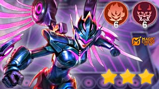NEW META TITAN KARRIE EMBERLORD COMMANDER LING MCGG SEASON 6 ‼️ MAGIC CHESS GO GO BEST COMBO ‼️
