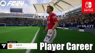 FC 24 Nintendo Switch Player Career Full Gameplay