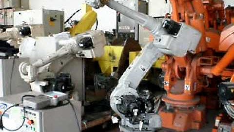 Used robot Motoman UP50 control XRC at www.eurobots.net