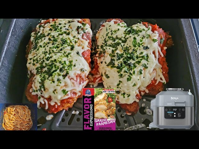 Air Fryer Creamy Garlic Parmesan Chicken - Quick Weeknight Meals