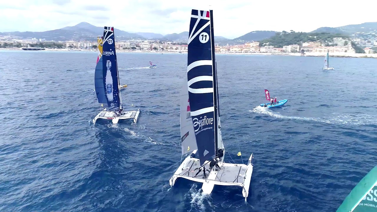 Minute Web / Jour 2 / Nice / Tour Voile 2018
