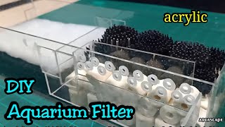 Membuat Box Filter Akrilik DIY untuk Aquarium