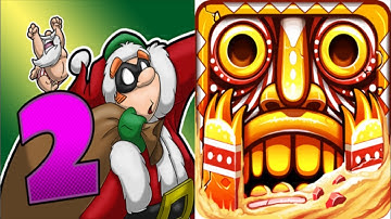 Robbery Bob 2 vs Temple Run 2 Gameplay Android,ios Part 60