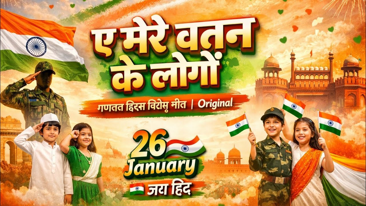 26 January 🇮🇳 | Kids Patriotic Dance | Republic Day Special:👇 