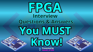 FPGA Interview Advanced Questions & Answers (2025) for Experienced Engineers #fpga #vlsi #vhdl