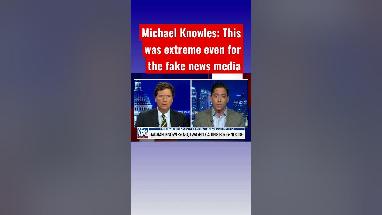 Michael Knowles CLAPS BACK after liberals accuse him of genocide #shorts