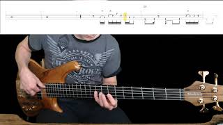 Simply Red - Stars Bass Cover with Playalong Tabs in Video
