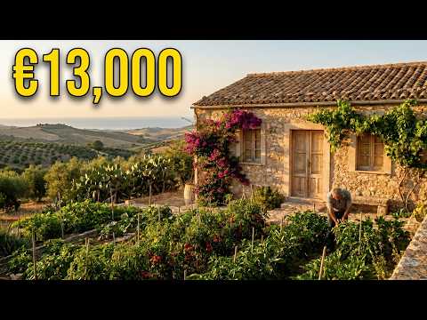 Video 8 LUOGHI SEGRETI dove compri CASA in CAMPAGNA a meno di 19.000 Euro