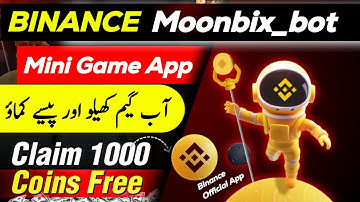 Binance Moonbix Bot Has officially Announced |Binance Mini Game Play to Earn Telegram Bot