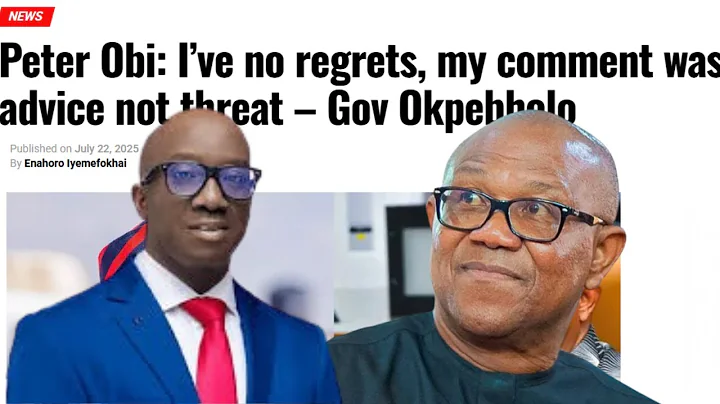 Monday Okpebholo's Advice to Peter Obi: "Don't Enter Edo State Without My Permission"