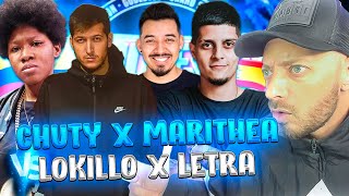 DTOKE REACCIONA A CHUTY Y MARITHEA VS LOKILLO Y LETRA - GOD LEVEL 2022