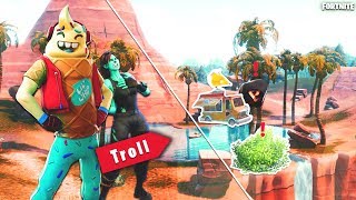Funniest Troll Ever! | HIDING BEHIND ICE CREAM TRUCKS ! (Fortnite)
