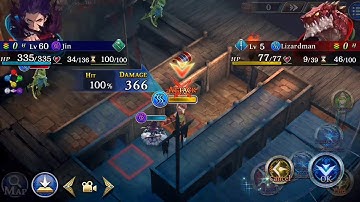 The Alchemist Code Dark Team in Battle