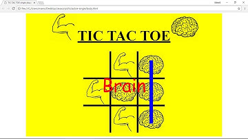 Tic Tac Toe (AI) Single Player Game(Javascript)