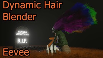 Planet & Hair Eevee - BlenderRookie