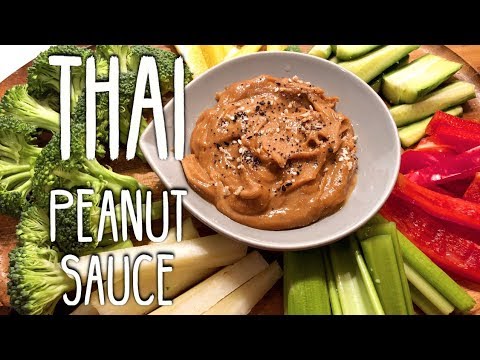 Come fare Thai salsa di arachidi / Facile satay salsa