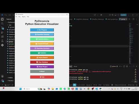 PyChronicle Project(Python Execution Visualizer & Debugging Tool)