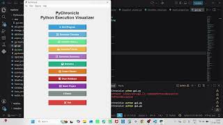 PyChronicle Project(Python Execution Visualizer & Debugging Tool)