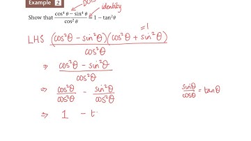 C2 Chapter 10 Trig identities and equations YouTube