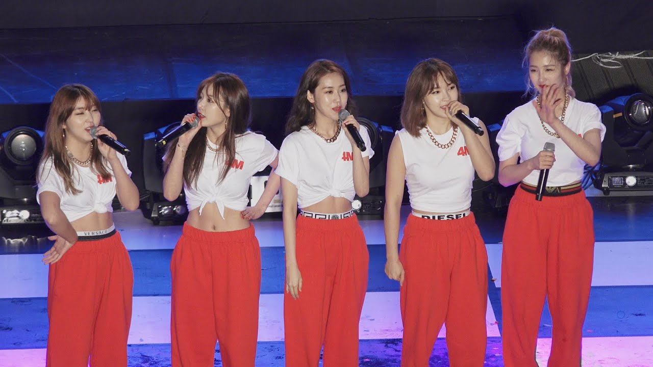 포미닛 4minute[4K 직캠]내용 Content Video@20160524 Rock Music