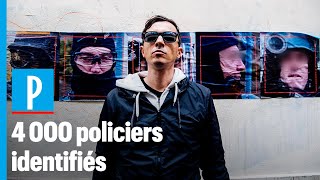 Paris : l'artiste Paolo Cirio affiche les policiers «pour alerter sur la reconnaissance faciale»