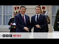What happened when chinas leader xi jinping met frances president macron  bbc news