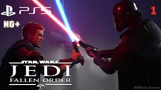 Star Wars Jedi: Fallen Order Gameplay Part 1 | Jedi Master NG+ | Ps5 4K 60FPS HDR | No Commentary