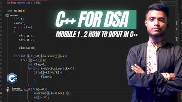 Module 1.2 | C++ কিভাবে ইনপুট নিবেন | How to Take Input in C++ using cin | Mahmudul Haque Shawon