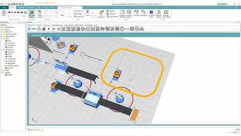 Tecnomatix Tutorial - How to model a simple AGV System