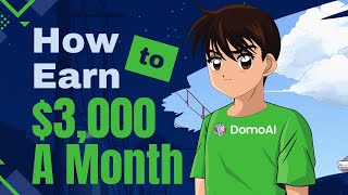 Earn $3,000 a Month With DomoAI Affiliate Program 🤑AI Anime!