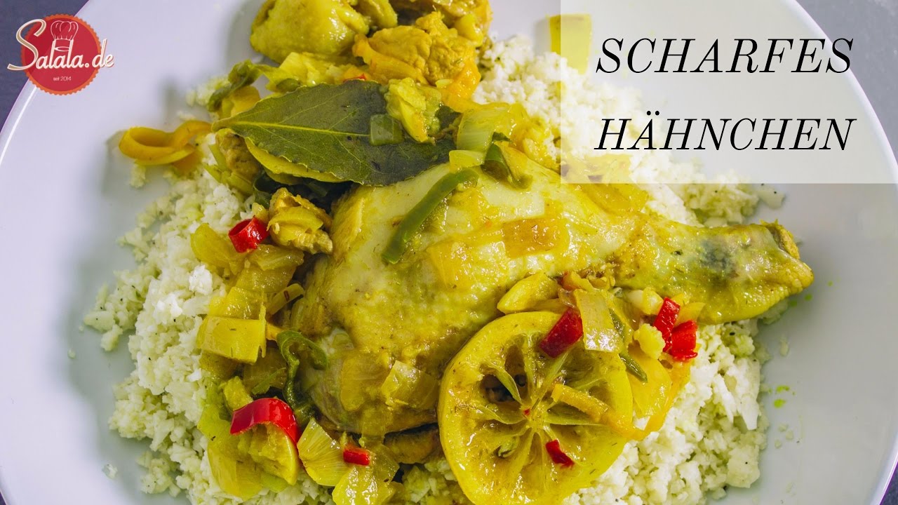 Scharfes Hähnchen burmesische Art - Low Carb Hauptgericht - salala.de ...