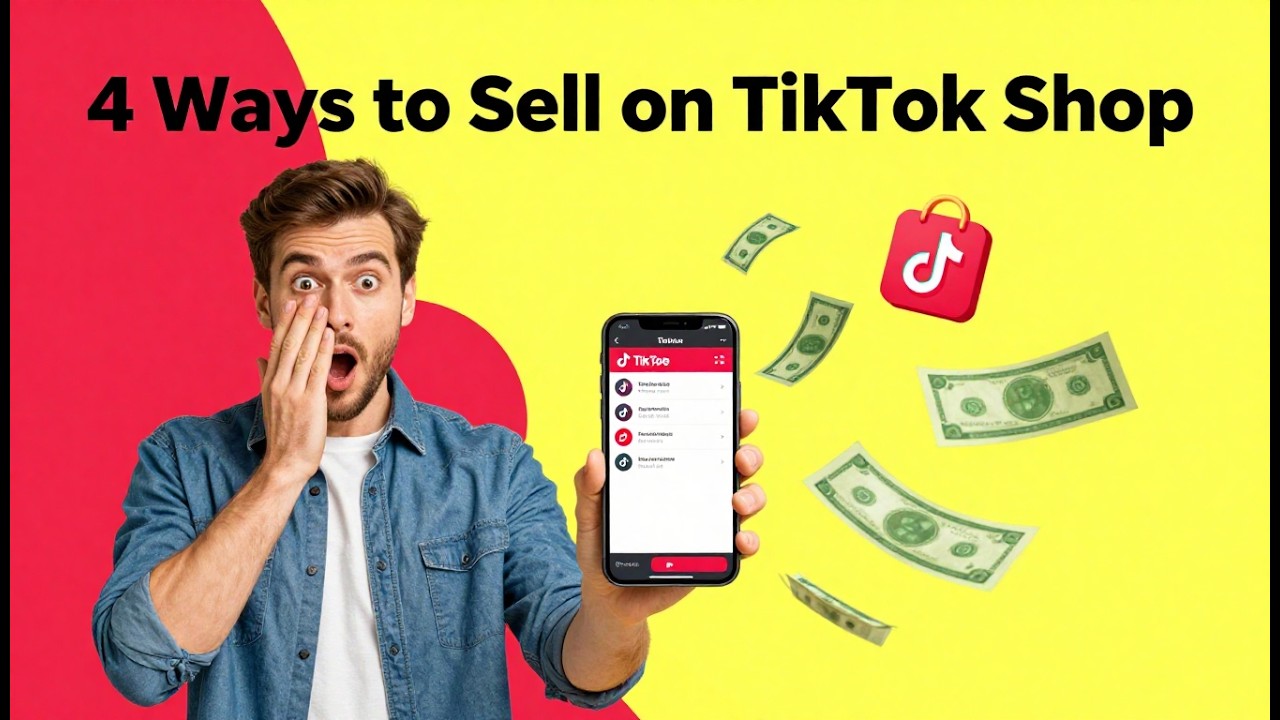 How to Sell on TikTok Shop – 4 Powerful Ways to Boost Your Sales - YouTube