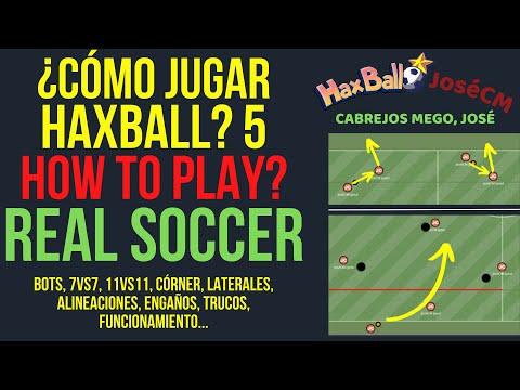 HaxBall, juego multijugador en tiempo real de fútbol