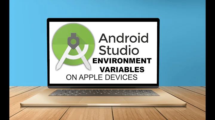 HOW TO SET ANDROID ENVIRONMENT VARIABLES ON Macbook, iMac or MacOS