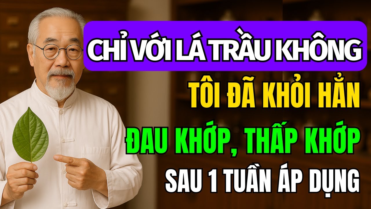 3 Cách Dùng Lá Trầu Không Giảm Đau Xương Khớp Tại Nhà Cực Kì Hiệu Quả Chỉ Sau 1 Tuần