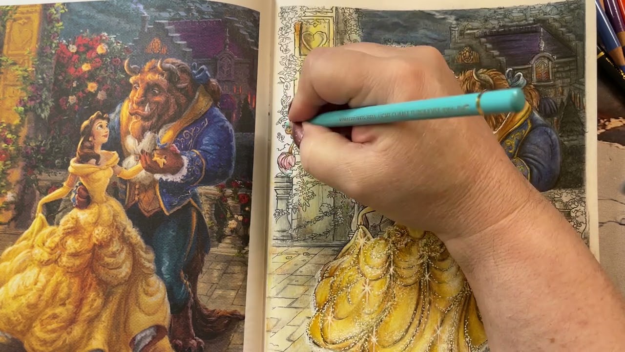 Adult Coloring - Disney Dreams Collection Final Part