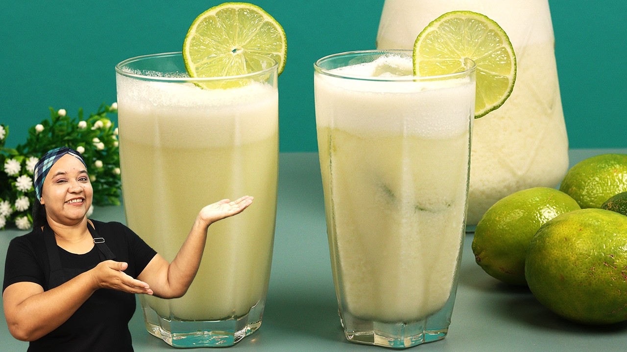 Limonada SUÍÇA CREMOSA sem Amargar! DELICIOSA e Refrescante Perfeita para o Verão!