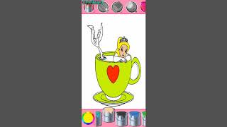 Princess Coloring Game / Android app screenshot 5