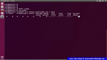 How To Install Caddy web server on ubuntu 17.04 zesty zapus