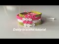 How To Make Daisy Bracelet Yarnivora 