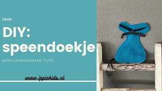 DIY: Making a pacifier cloth (difficulty 1/5)