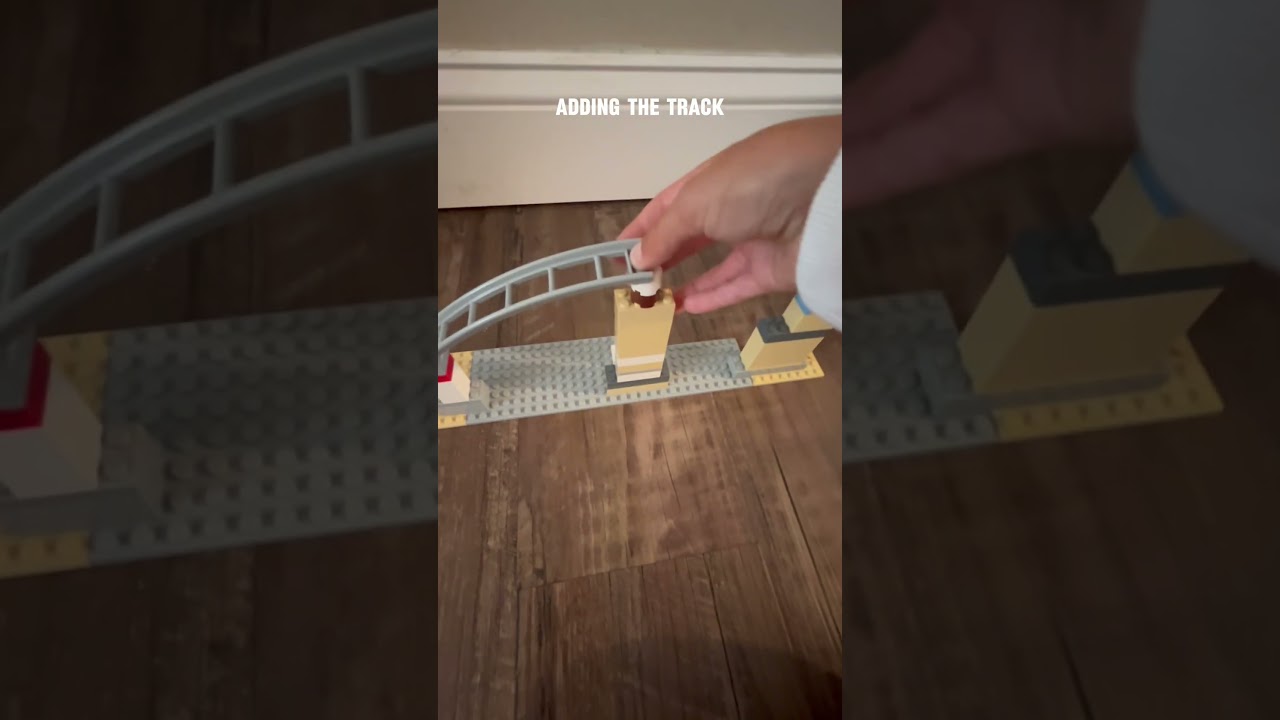 Building a Lego roller coaster part 1