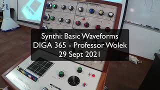 DIGA 365: Synthi & Basic Waveforms