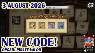🎁NEW CODE OPG3D: Pirate Valor Giftcodes & How to Redeem Codes 3 August 2026 - Mobile Game (Android) screenshot 5