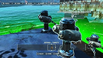 Fallout 4 mod - Selectable Mark I-VII Machinegun Turret by ccmads