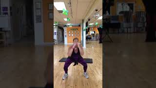 Squat cross jumps